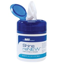 HuFriedyGroup Shine Renew - Instrument Wipes - Canister of 20 Wipes