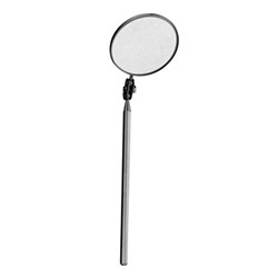 Exam MIRROR #8 Plane 50.8mm Octagonal Handle