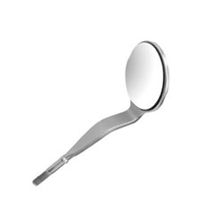 HuFriedyGroup Mouth Mirror - Double Sided - #4 Cone Socket, 6-Pack