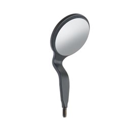 HuFriedyGroup Black Line HD Mouth Mirror - #5 - Simple Stem - Double Sided, 1-Pack