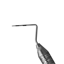 HuFriedyGroup Colour Coded Periodontal Probe - #CP-12 - Single Ended - #6 Satin Steel Handle