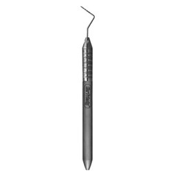 HuFriedyGroup Colour Coded Williams Periodontal Probe - #PQ-OW Thin - Single Ended - #6 Satin Steel Handle