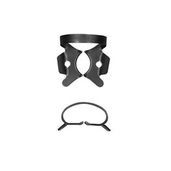 HuFriedyGroup Black Line Rubber Dam Clamp - Lower Molars - #7A