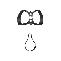 HuFriedyGroup Black Line Rubber Dam Clamp - Anterior - #9S