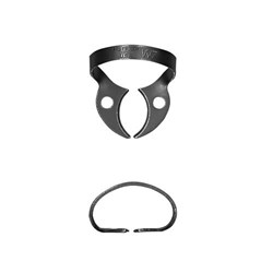 HuFriedyGroup Black Line Rubber Dam Clamp - Lower Molars - #W7