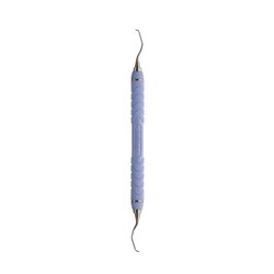 HuFriedyGroup Mini 5 Gracey Scaler - #13/14 - #C8 Resin 8 Colour Everedge Handle - Blue
