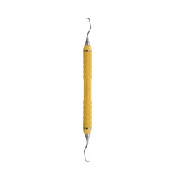 HuFriedyGroup Gracey Scaler - #5/6 - #C8 Resin 8 Colour Everedge Handle - Yellow