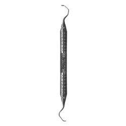 HuFriedyGroup Langer Scaler - #17/18 Rigid - Double Ended - #6 Satin Steel Handle