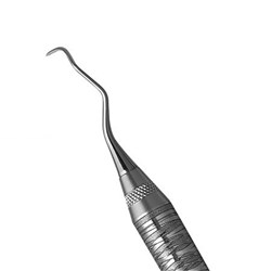 HuFriedyGroup After Five Langer Scaler - #3/4 - Double End #6 Satin Steel Handle