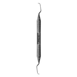 HuFriedyGroup After Five Langer Curette - 5/6 - #6 Satin Steel Handle