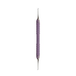 HuFriedyGroup Morse Scaler - #0/00 - Double Ended - #C8 Resin 8 Colour Everedge Handle - Purple
