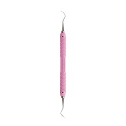 HuFriedyGroup McCall Scaler - #13/14 - #C8 Resin 8 Colour Everedge Handle - Pink