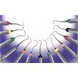 HuFriedyGroup IMS Signature Series Grips - #7, #8, #9 Handles - Yellow, 16-Pack