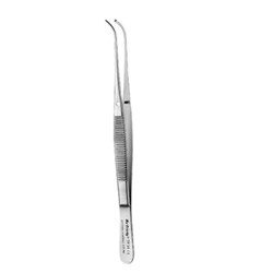 HuFriedyGroup Semkin Taylor Tissue Pliers - #34 - 1x2 Curved - 12.5cm