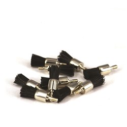 Henry Schein Prophy Brushes -Screw In - Black Bristle, 50-Pack
