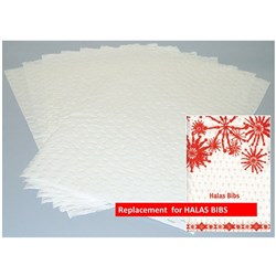 HS-9884945 HS Dental Bibs Large 4ply paper 28.5 x 43cm