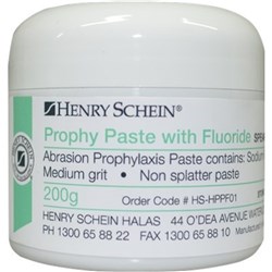Henry Schein Prophy Paste - Medium - Spearmint - 200g