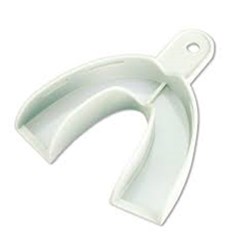 Hager Werken MiraTray - Implant Impression Tray - Medium Lower, 6-Pack