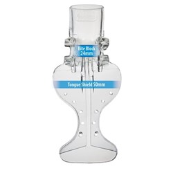 Zyris Isolite Mouth Piece - Pedo - 50mm Tongue Shield, 10-Pack