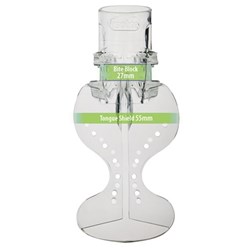 Zyris Isolite Mouth Piece - Small - 55mm Tongue Shield, 10-Pack