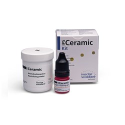 Ivoclar IPS Ceramic Etching Gel Kit - 5ml Bottle Etching Gel and 30g Neutralizing Powder