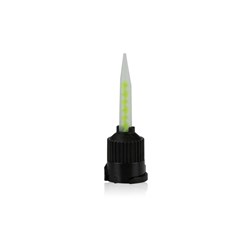 Ivoclar Telio CS Mixing Tips - Short Tapered - Green and Black, 15-Pack