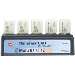 Ivoclar Empress CAD for PlanMill - Multi - Shade B1 I12, 5-Pack