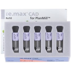 Ivoclar IPS e.max CAD for PlanMill - LT - Shade A1 I12, 5-Pack