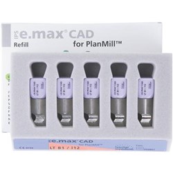 Ivoclar IPS e.max CAD for PlanMill - LT - Shade B1 I12, 5-Pack
