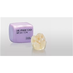 Ivoclar IPS e.max CAD for Planmill - MT - Shade A1 - C14, 5-Pack