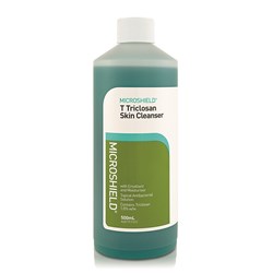 Schulke Microshield T Skin Cleanser - 1% Triclosan - 500ml Bottle