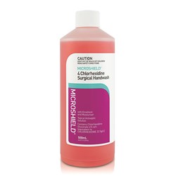 Schulke Microshield 4 Surgical Hand Wash - 4% Chlorhexidine - 500ml Bottle