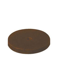 Komet Polisher - 9550-220 - Metal Alloy - Unmounted - Brown, 10-Pack