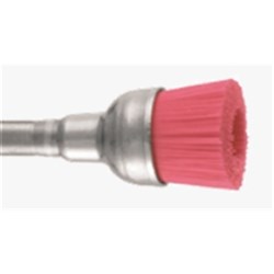 Prophylaxis Polisher KOMET #9645F-060Fine Red Nylon Brush