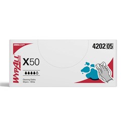 Kimberly-Clark WYPALL X50 - Handi Wipers - White - 32.5 x 24cm, 250-Pack