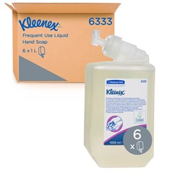 Kimberly-Clark Kleenex Frequent Use Hand Cleanser - 1000ml, 6-Pack