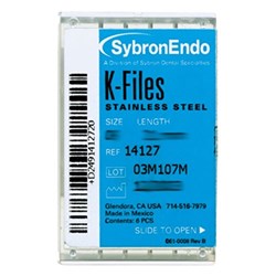 K FILES 25mm Size 80 Black Pack of 6