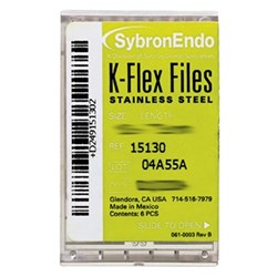 K FLEX FILES 25mm Size 25 Red Pack of 6