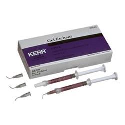 Kerr Gel Etchant - 37% Phosphoric Acid - 2ml Syringe, 3-Pack