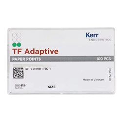 KERR TF ADAPTIVE Paper Points Medium/Large Red Pk 100 ML3