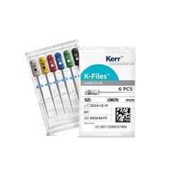 K-FILES 25mm Series  45-80 2 SST Assorted Pack of 6