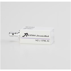 Katana Zirconia Block - Shade A3 14Z L, 3-Pack