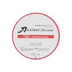 Katana Zirconia Disc - YML - Shade A2 - 14mm/98.5mm