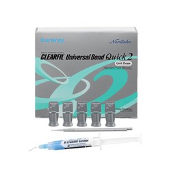 Kuraray Noritake CLEARFIL UNIVERSAL BOND Quick 2 - 0.1ml Unidose, 50-Pack and accessories