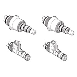 Morita Lubrina 2 Couplings - Morita Starter Kit - Includes 2 x 4H and 2 x LS