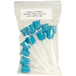 Morita PERFECTIM Mixing Tips - Large - for Body Green, 50-Pack