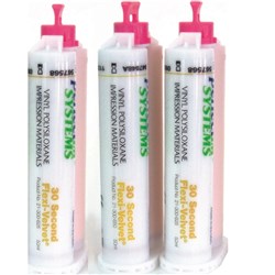 Morita PERFECTIM 30 Second Flexi Velvet - 50ml Cartridge, 3-Pack with 12 Tips