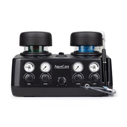 AQUACARE Twin Air Abrasion Restorative Unit - Black