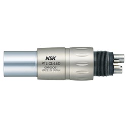 NSK FLEXIQUICK Handpiece Coupling - PTL-CL-LED - Titanium - Optic - for NSK Handpiece
