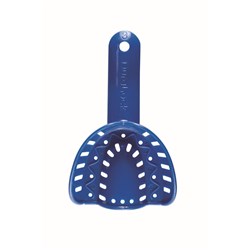 NAOL Dura-Lock Upper Impression Tray, Size 3 - Blue, 10-Pack